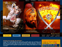 Tablet Screenshot of gurudevtourandtravels.com